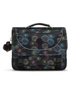 Plecaki - Kipling Plecak "Preppy" w kolorze czarnym ze wzorem - 41 x 33 x 17,5 cm - miniaturka - grafika 1