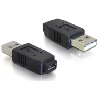 Kable komputerowe i do monitorów - Delock adapter USB AM -> USB MICRO BF (65029) - miniaturka - grafika 1