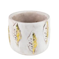 Donice - Osłonka betonowa HOJA złota 13 cm DHG - miniaturka - grafika 1