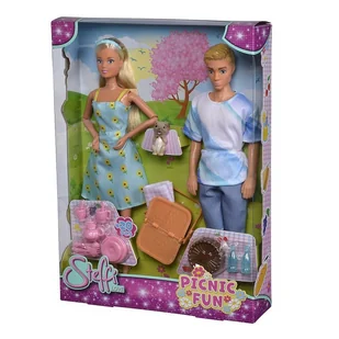 Lumarko Lalka Steffi I Kevin Na Pikniku Z Pieskiem Zestaw! - Lalki dla dziewczynek - miniaturka - grafika 7