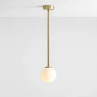 Lampy sufitowe - Aldex Szklana lampa wisząca PINNE zwis nad stół modernistyczny biały 1080PL_G40_M - miniaturka - grafika 1