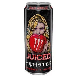 Monster Juiced Bad Apple Gazowany napój energetyczny 500 ml - Napoje energetyczne i izotoniczne - miniaturka - grafika 1