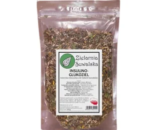 INSULINO-GLUKOZIEL mieszanka ziołowa 200g Zielarnia Suwalska - Zioła INSULINO-GLUKOZIEL mieszanka ziołowa 200g Zielarnia Suwalska - Zioła - miniaturka - grafika 1