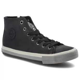Czarne Sneakersy Big Star Damskie Wygodne Obuwie - Sneakersy damskie - miniaturka - grafika 1