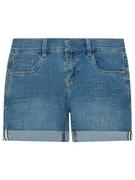 Spodnie i spodenki dla chłopców - Name it Szorty jeansowe 13193010 Granatowy Slim Fit - miniaturka - grafika 1
