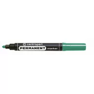 Markery permanentne - Centropen Marker permanentny 8566 okrągła końcówka zielony - miniaturka - grafika 1
