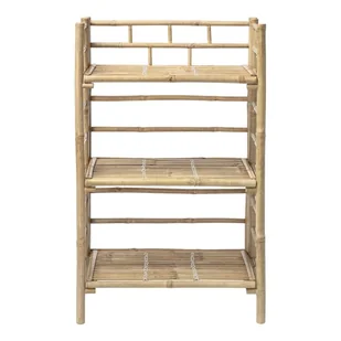 Naturalny bambusowy regał dziecięcy 66x105 cm Zep – Bloomingville Mini - Półki i regały dla dzieci - miniaturka - grafika 1