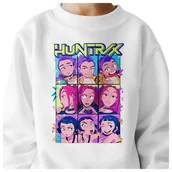 Bluzy dla dziewczynek - BLUZA DZIECIĘCA K-POPOWE ŁOWCZYNIE DEMONÓW HUNTRIX 134-140 BAWEŁNIANA - miniaturka - grafika 1