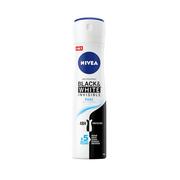 Dezodoranty i antyperspiranty dla kobiet - Nivea Invisible for Black and hite Pure 48h Antyperspirant aerozolu dla kobi - miniaturka - grafika 1