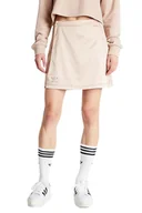 Spódnice - Spódnica damska Adidas Wrap beżowa satynowa trapezowa-XS - miniaturka - grafika 1