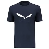 Koszulki męskie - Salewa Solidlogo Dri-Release® T-shirt męski, granatowy, 2XL, granatowy blezer, XXL - miniaturka - grafika 1