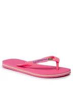 Klapki i japonki damskie - Havaianas Japonki 41108500129 Różowy - miniaturka - grafika 1