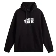 Bluzy męskie - Bluza Męska VANS Vsuper Pullover Black VN000M1QBLK1 S - miniaturka - grafika 1