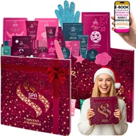 Ozdoby bożonarodzeniowe - LUKSUSOWY KALENDARZ ADWENTOWY DLA NASTOLATKI KOSMETYKI ADWENT • 24 Kosmetyki • PREZENT DLA MAMY CÓRKI ŻONY NA ŚWIĘTA + EBOOK-3 - miniaturka - grafika 1