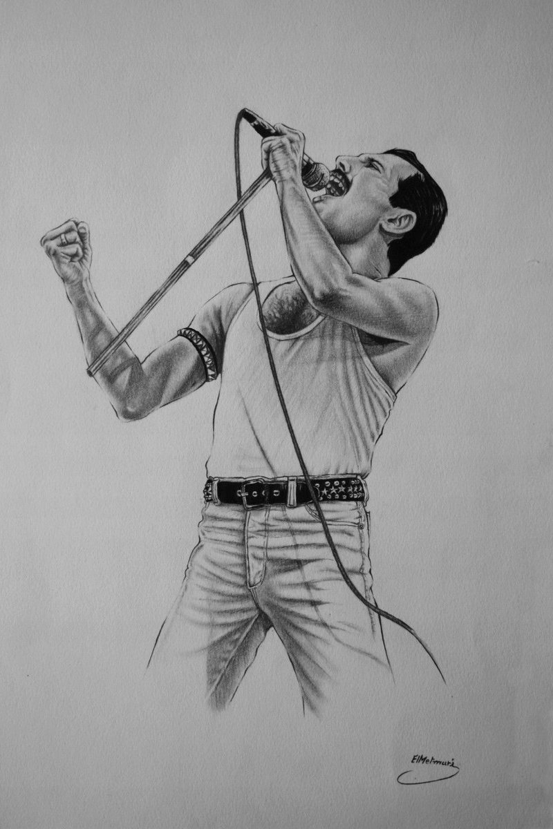 PODKŁADKA POD MYSZ Nadruk 22x18 cm Unikatowy Queen Freddie Mercury Prezent