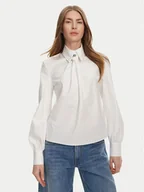 Koszule damskie - KARL LAGERFELD Koszula A2W11004 Biały Regular Fit - miniaturka - grafika 1