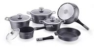 Zestawy garnków i patelni - Zestaw Garnków 14 El Royalty Line Es1014 Silver - miniaturka - grafika 1
