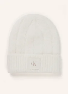 Calvin Klein Czapka weiss - Czapki damskie - miniaturka - grafika 1