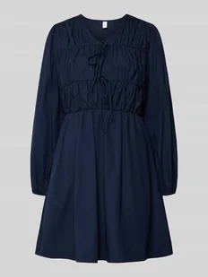 Sukienka o długości do kolan z bawełny ekologicznej model ‘EBBA’ - Sukienki - miniaturka - grafika 1