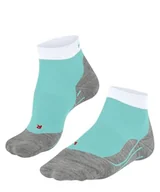 Skarpetki damskie - FALKE Kobiety Skarpety do biegania RU4 Endurance Short W Sso Bawełna przeciw pęcherzom 1 Para, Niebieski Fiji 6423, 41-42 - miniaturka - grafika 1