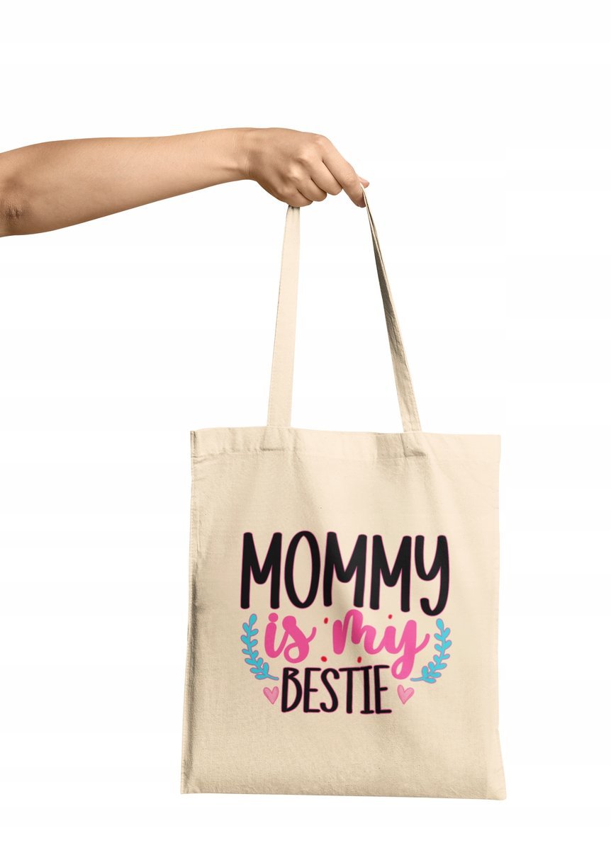 TORBA SHOPPER MATERIAŁOWA NA RAMIĘ PREZENT DLA MAMY DLA NIEJ DUŻO WZORÓW