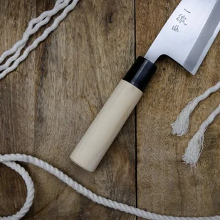 Ittetsu Forge Shirogami#2 Nóż Deba 16,5 cm - Noże kuchenne - miniaturka - grafika 7