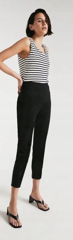 WAREHOUSE SPODNIE ELEGANCKIE DAMSKIE CZARNE 36 PEY