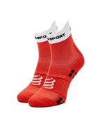 Skarpetki sportowe męskie - Compressport Skarpety wysokie unisex Pro Racing V 4.0 Run High XU00046B Czerwony - miniaturka - grafika 1