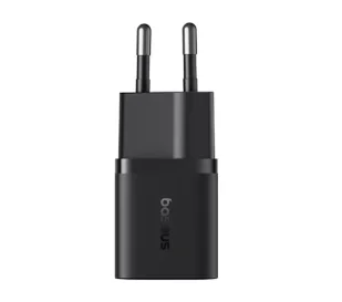 Baseus GaN5 mini 1C 25W Czarny - Ładowarki do telefonów - miniaturka - grafika 1