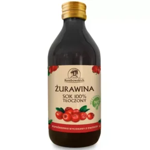 Rembowscy Sok z żurawiny NFC 250 ml - Soki i napoje niegazowane - miniaturka - grafika 1