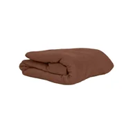 Prześcieradła - PRZEŚCIERADŁO Z GUMKĄ JERSEY BRĄZ 160x200 - miniaturka - grafika 1