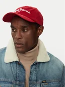 Czapki męskie - Pepe Jeans Czapka z daszkiem PM040548 Czerwony - miniaturka - grafika 1