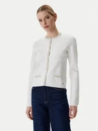 Swetry damskie - Guess Kardigan W6RR42 Z4422 Écru Regular Fit - miniaturka - grafika 1