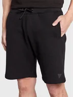 Spodenki męskie - Guess Szorty sportowe Z2YD04 K9V31 Czarny Regular Fit - miniaturka - grafika 1
