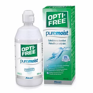 Opti-Free PureMoist, 300 ml - Płyny do soczewek kontaktowych - miniaturka - grafika 1