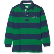 Koszulki i topy damskie - Koszulka chłopięca Pepe Jeans Patrick polo zielona w paski-140 - miniaturka - grafika 1
