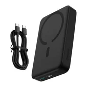 Powerbanki - Powerbank mini Baseus 10000mAh, USB-C 30W (czarny) - miniaturka - grafika 1