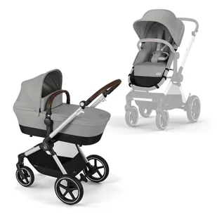 Cybex Eos Lux wózek wielofunkcyjny Stone Grey - Wózki dziecięce - miniaturka - grafika 1