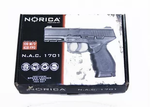 Norica - Wiatrówka pistolet N.A.C. 1701 - 4,5 mm - Czarna - 150.00.201 - Wiatrówki pistolety - miniaturka - grafika 6