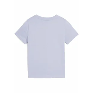 Dziecięca koszulka ESS z logo No. 1 PUMA Cool Weather Blue - Odzież sportowa dziecięca - miniaturka - grafika 1