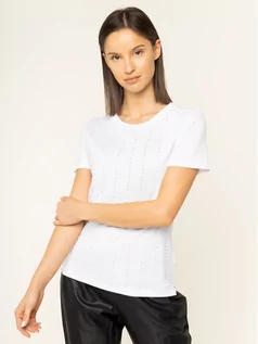 Koszulki i topy damskie - Guess T-Shirt Krystal Tee W01I70 K46D0 Biały Regular Fit - grafika 1
