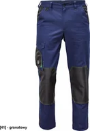 Odzież robocza - CERVA CREMORNE spodnie - męskie spodnie robocze do pasa, wytrzymała tkanina bawełnianiana, 60% bawełna, 40% poliester - granatowy 46 - miniaturka - grafika 1