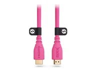 Kable komputerowe i do monitorów - RODE Kabel HDMI 2.0 1.5m Różowy C15P - miniaturka - grafika 1