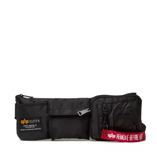 Torby męskie - Saszetka Alpha Industries Crew Utility Bag 128928 Black 03 - grafika 1