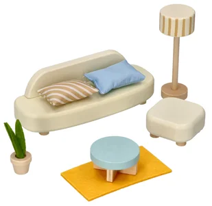 Mebelki Do Domku Dla Lalek Salon - Domki dla lalek - miniaturka - grafika 1