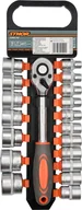 Zestawy narzędziowe - KOMPLET NASADEK Z GRZECHOTKĄ 1/2", 19CZ 58634 - ZYSKAJ RABAT 30 ZŁ - miniaturka - grafika 1
