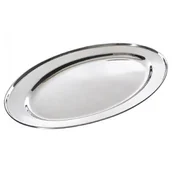 Tace i patery - Kinghoff Stalowa taca półmisek 30cm KH-1231 - miniaturka - grafika 1