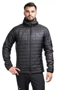 KURTKA NANO PUFF HOODY-BLACK - Sport OUTLET - miniaturka - grafika 1