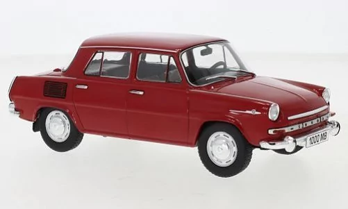 Whitebox  Skoda 1000 Mb 1966 Red 1:24  Wb124066