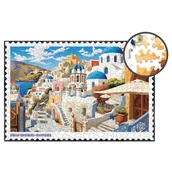 Puzzle - Drewniane Puzzle Milliwood - Hello Traveler – Santorini 51x34 - 500 El. - miniaturka - grafika 1